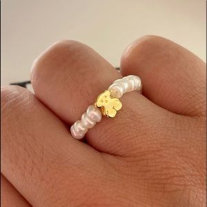 tous pearl ring